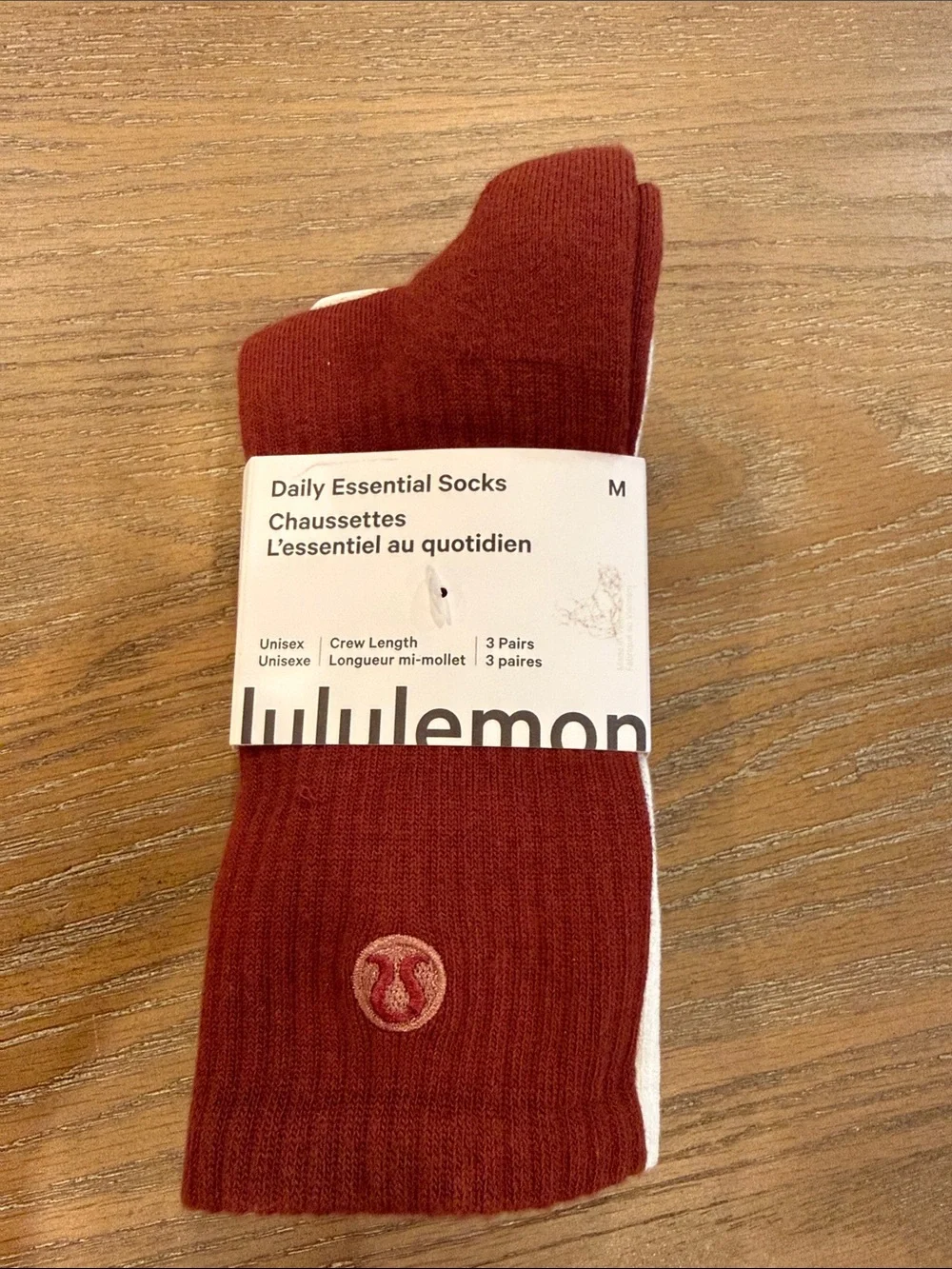 lululemon athletica Daily Essential Crew Socks - Rockwood (3-Pack)